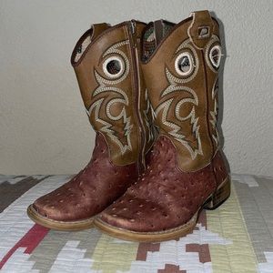 Double Barrel Cowboy Boots